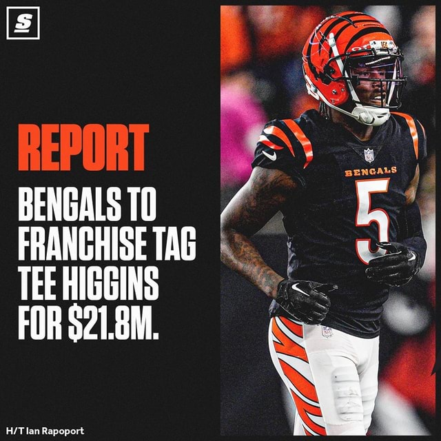 Des Higgins Tee Higgins tagged. Now keep him a Bengal for life. 🐅 #WHODEY - BENGALS ...