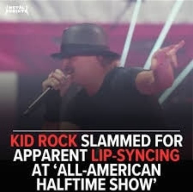 SLAMMED FOR APPARENT AT 'ALL-AMERICAN HALFTIME SHOW' - America’s best ...