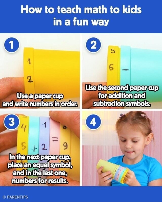 How to teach math to kids in a fun way: #brightside #howto # ...