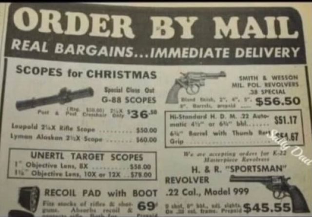 REAL SCOPES for CHRISTMAS I & WEStON MIL. POL, REVOLVERS Speciel Clwe ...