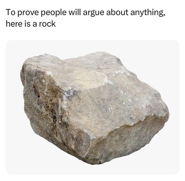 Here is rock. Like our content? Follow 👉🏼 @spectacular - #memes #rock # ...